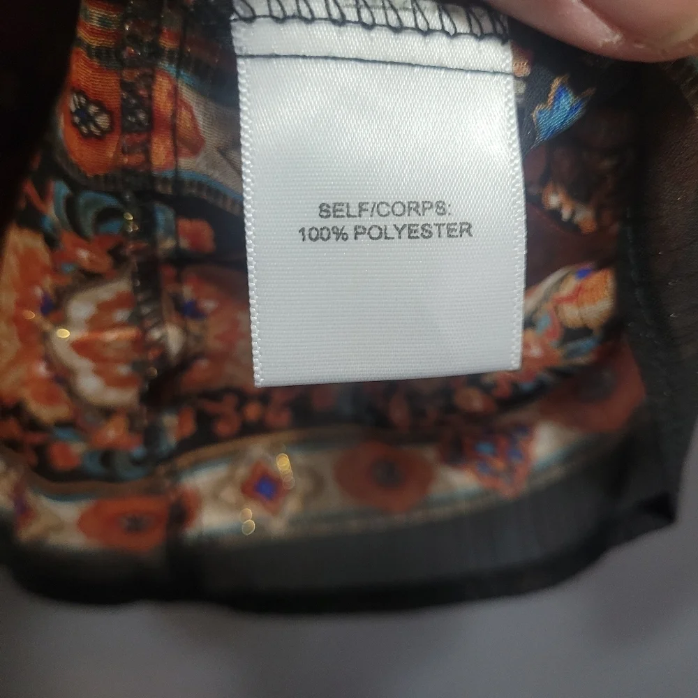 Rose & Olive Boho Chic Long Sleeve Tunic S - Picture 7 of 8